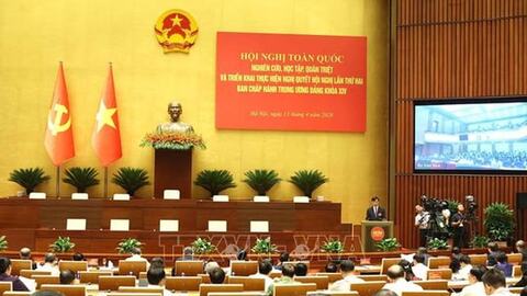 Gần 2,2 triệu cán bộ, đảng viên dự hội nghị quán triệt, triển khai thực hiện Nghị quyết Trung ương 2 (khóa XIV)