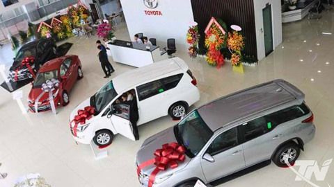 Thị trường ô tô Thái Nguyên tiếp tục sôi động 