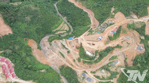 Tăng tốc thi công tuyến đường Bắc Kạn - Ba Bể - Na Hang