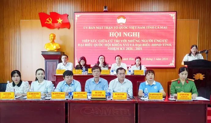 Cam kết thực hiện tốt vai trò đại biểu dân cử nếu được cử tri tín nhiệm