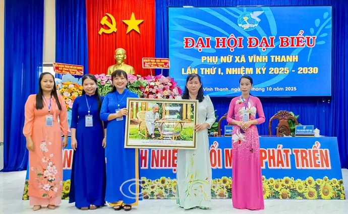 Phụ nữ Vĩnh Thanh sẵn sàng bước vào kỷ nguyên số