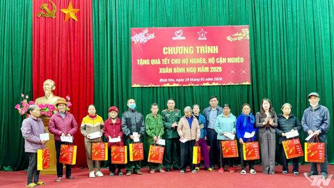 Báo Quân đội nhân dân chung tay chăm lo an sinh xã hội tại xã Bình Yên