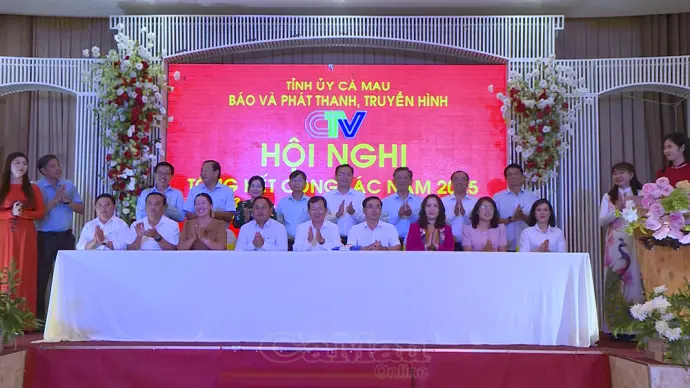 Báo và phát thanh, truyền hình Cà Mau hoàn thành toàn diện nhiệm vụ chính trị năm 2025