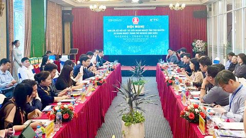 Kết nối doanh nghiệp Thái Nguyên - Incheon: Mở rộng cơ hội hợp tác