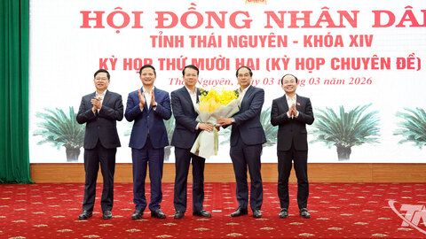 Đồng chí Dương Văn Lượng được bầu giữ chức Phó Chủ tịch UBND tỉnh Thái Nguyên