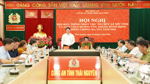 Chuẩn bị chu đáo cho Lễ mít tinh hưởng ứng Tháng hành động phòng, chống ma túy