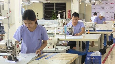 Ngành may mặc Thái Nguyên: Giá trị xuất khẩu đạt trên 320 triệu USD