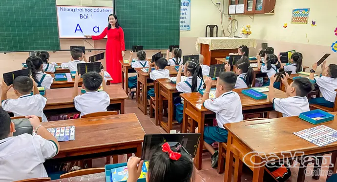 Phấn khởi vào năm học mới