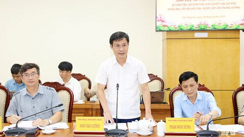 Tăng cường công tác tiếp công dân