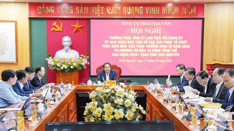 Bí thư Tỉnh ủy Trịnh Xuân Trường: Đầu tư công phải tạo dấu ấn, mở 'đường băng mới' cho tăng trưởng