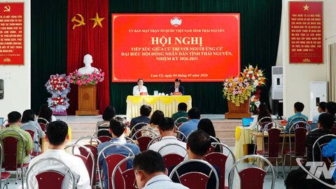 Ứng cử viên đại biểu HĐND tỉnh tiếp xúc cử tri