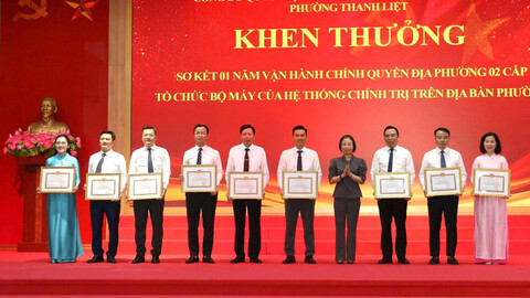 Phường Thanh Liệt sơ kết 1 năm vận hành chính quyền địa phương hai cấp