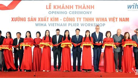 Xưởng sản xuất kìm công nghệ cao chính thức vận hành tại Thái Nguyên