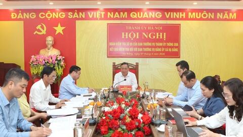 Hà Nội chủ động nâng cao hiệu lực, hiệu quả trong kiểm tra, giám sát