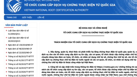 Chuyển đổi hạ tầng Root CA Quốc gia: Chuẩn hóa và nâng tầm dịch vụ tin cậy Việt Nam