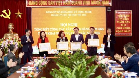 Đảng bộ Cục Sở hữu trí tuệ tạo đột phá từ cải cách và chuyển đổi số