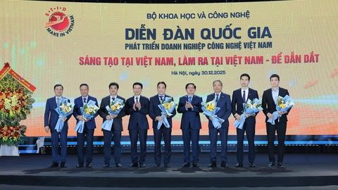 Bộ trưởng Nguyễn Mạnh Hùng: “Sáng tạo tại Việt Nam, làm ra tại Việt Nam – để dẫn dắt”