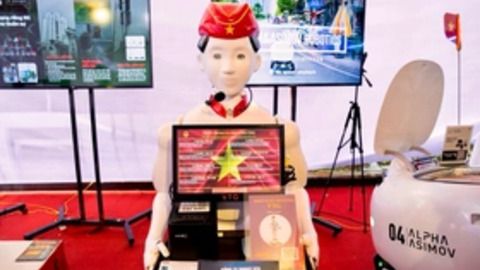 Điểm nhấn triển lãm Bộ KH&CN: "Robot, chip, UAV Make in Viet Nam" khoe tài