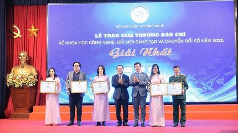 Vinh danh tác giả, tác phẩm đoạt Giải thưởng báo chí về KH&CN