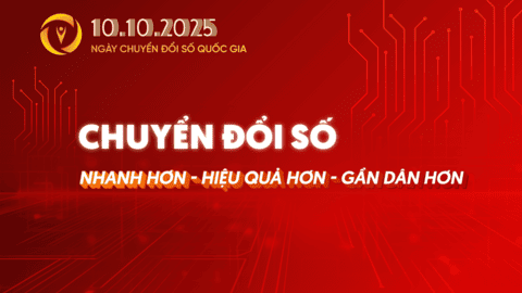 Bộ Khoa học và Công nghệ công bố bộ nhận diện Ngày Chuyển đổi số quốc gia 10.10.2025