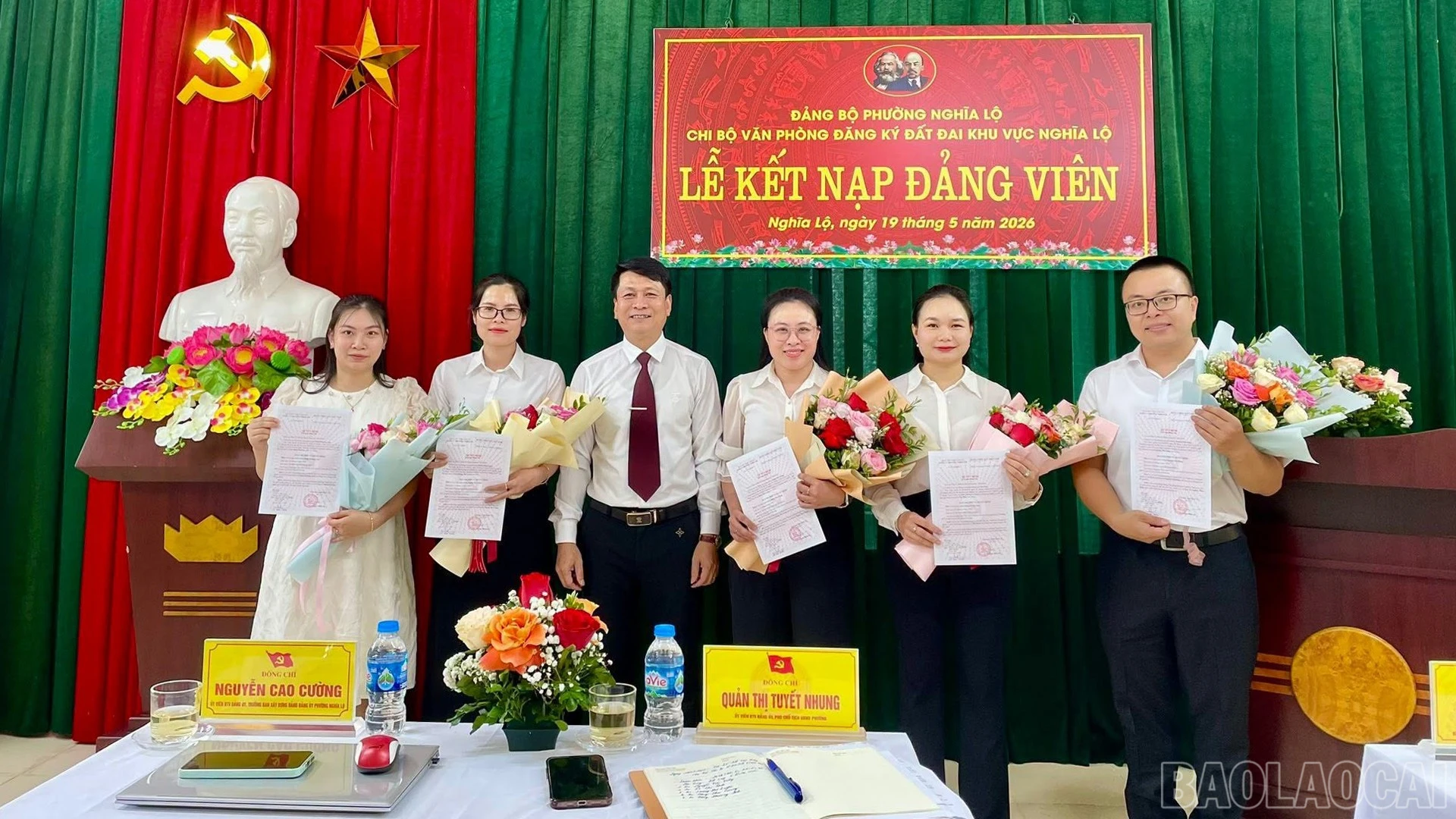 Nghĩa Lộ hoàn thành chỉ tiêu, phấn đấu vượt kế hoạch phát triển đảng viên trước 3 tháng