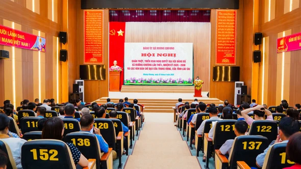 Mường Khương: Quán triệt Nghị quyết Đại hội Đảng bộ xã lần thứ I và các văn bản chỉ đạo của Trung ương, của tỉnh Lào Cai