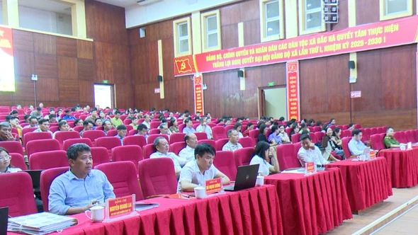 Bắc Hà triển khai 51 nhiệm vụ trọng tâm thực hiện Nghị quyết Đại hội Đảng bộ xã