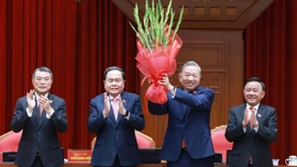 Điện, thư chúc mừng Tổng Bí thư Ban Chấp hành Trung ương Đảng Cộng sản Việt Nam khóa XIV Tô Lâm