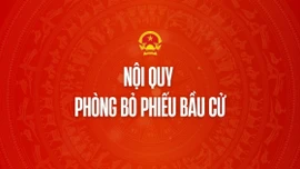 Nội quy phòng bỏ phiếu bầu cử