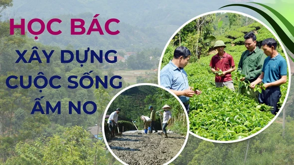 Học Bác xây dựng cuộc sống ấm no