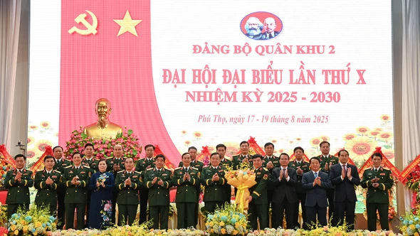 Quân khu 2 long trọng tổ chức Đại hội đại biểu Đảng bộ lần thứ X, nhiệm kỳ 2025 - 2030