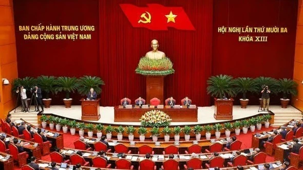 Thông cáo báo chí phiên bế mạc Hội nghị Trung ương 13 khóa XIII