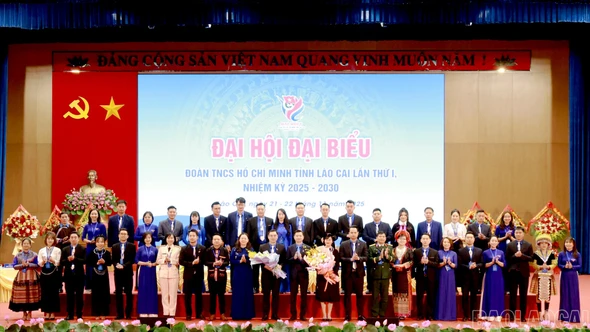 Đại hội Đoàn Thanh niên cộng sản Hồ Chí Minh tỉnh Lào Cai lần thứ I, nhiệm kỳ 2025 - 2030 thành công tốt đẹp