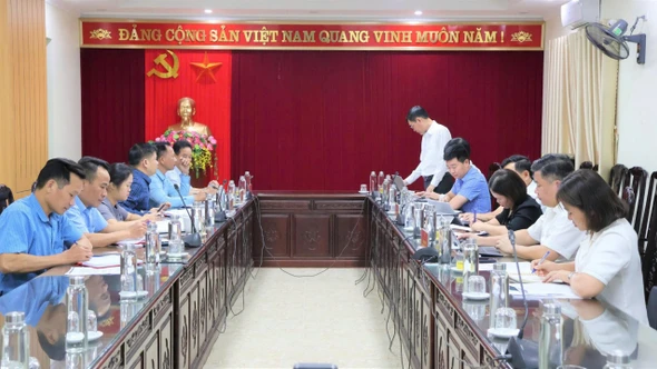 Ban Tổ chức Tỉnh ủy làm việc với 3 xã Lục Yên, Tân Lĩnh, Mường Lai về công tác phát triển đảng viên