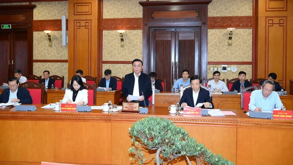 Khẩn trương rà soát, bảo đảm tiến độ, chất lượng công tác phục vụ Đại hội XIV của Đảng