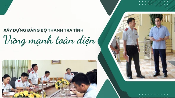 Đại hội Đại biểu Đảng bộ UBND tỉnh Lào Cai lần thứ I, nhiệm kỳ 2025 - 2030 Xây dựng Đảng bộ Thanh tra tỉnh vững mạnh toàn diện