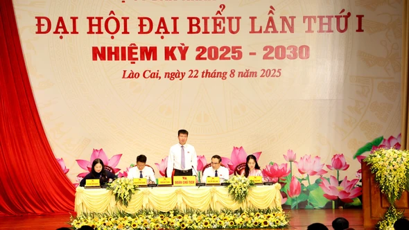 Phiên trù bị Đại hội đại biểu Đảng bộ UBND tỉnh Lào Cai lần thứ I, nhiệm kỳ 2025 - 2030