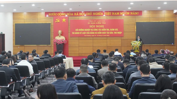 Hội nghị bồi dưỡng nghiệp vụ công tác kiểm tra, giám sát