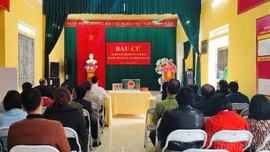 Phường Nghĩa Lộ kiểm tra, chạy thử quy trình bỏ phiếu trước ngày bầu cử