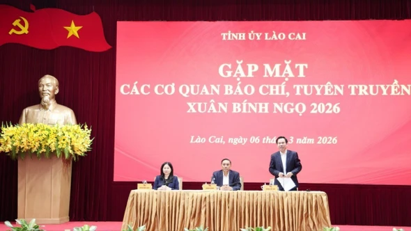 Lào Cai gặp mặt các cơ quan báo chí, tuyên truyền nhân dịp Xuân Bính Ngọ 2026