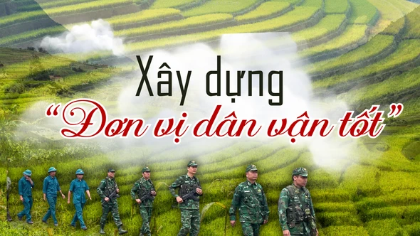 Xây dựng “Đơn vị dân vận tốt”