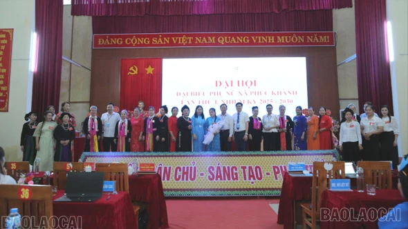 Đại hội đại biểu Phụ nữ xã Phúc Khánh lần thứ I, nhiệm kỳ 2025 - 2030