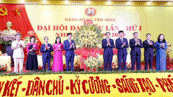 Lào Cai: 99/99 Đảng bộ xã, phường hoàn thành Đại hội lần thứ I, nhiệm kỳ 2025 - 2030