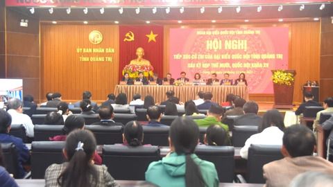 Đại biểu Quốc hội tỉnh tiếp xúc cử tri sau kỳ họp thứ 10, Quốc hội khóa XV 