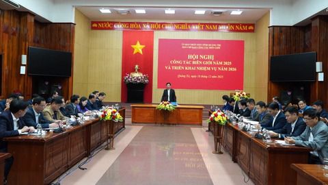 Tăng cường công tác quản lý, bảo vệ biên giới trong tình hình mới