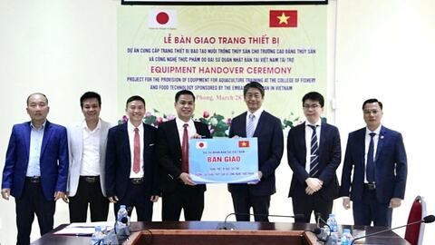 Trường Cao đẳng Thủy sản và Công nghệ thực phẩm tuyển sinh đạt cao nhất