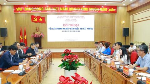 Doanh nghiệp Hàn Quốc mong Hải Phòng tiếp tục đầu tư hạ tầng, hỗ trợ nhân lực