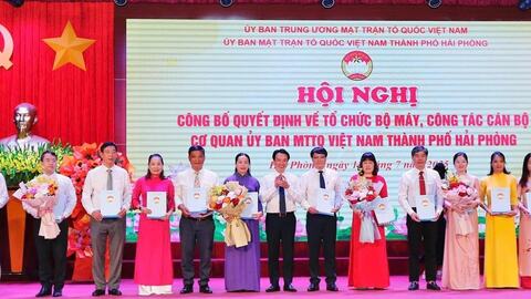 Hoàn thành Đại hội Mặt trận Tổ quốc Việt Nam cấp xã vào cuối tháng 10