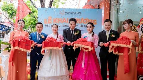 Hanwha Life Việt Nam khai trương văn phòng Tổng đại lý tại Hải Phòng