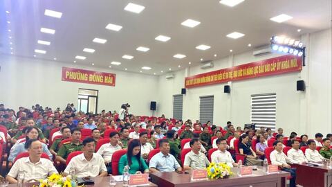 Phường Đông Hải biểu dương 32 điển hình trong phong trào Toàn dân bảo vệ an ninh Tổ quốc